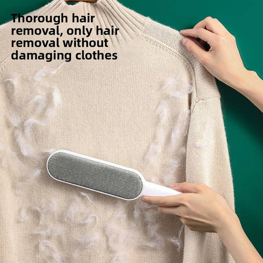 Clothing cleaning and de-shedding device