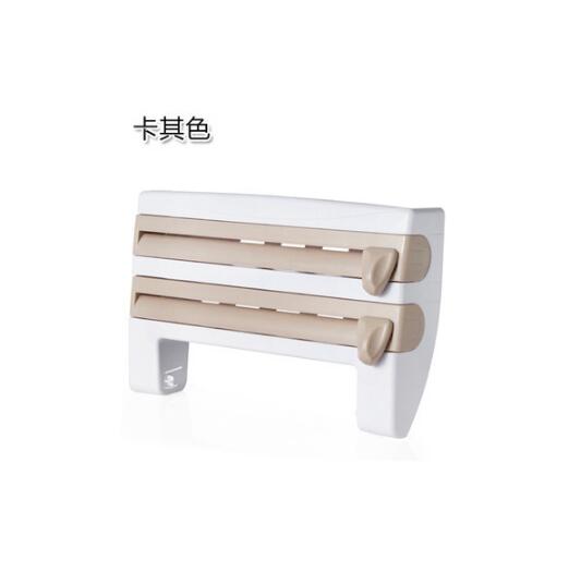 4‑in‑1 Kitchen Roll Holder Dispenser – Foil, Film & Tissue Organizer with Built‑In Cutters - Paper Towel Dispensers | Buy Online in UK