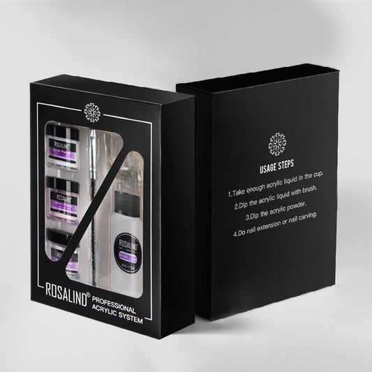 Nail Powder Acrylic System Kit – Professional Nail Art Tool Set - Nail Tools | Buy Online in UK