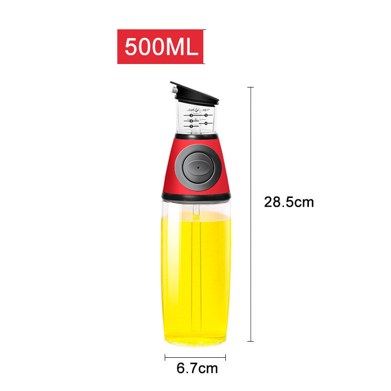 500ml Measurable Glass Oil Bottle - Oil Dispensers | Buy Online in UK