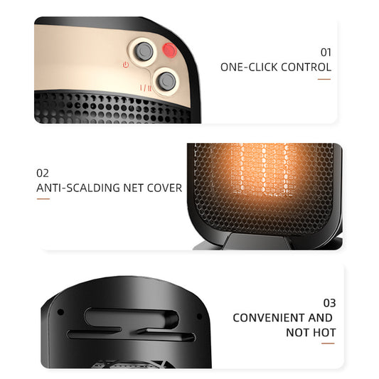Home Vertical Small Heater – Compact Office Heater for Quick Warmth - Space Heaters | Buy Online in UK