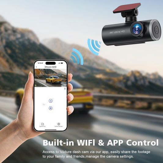 Car DVR Recorder Dash Cam Full HD Night Vision WiFi UK - Dash Video Cameras | Buy Online in UK