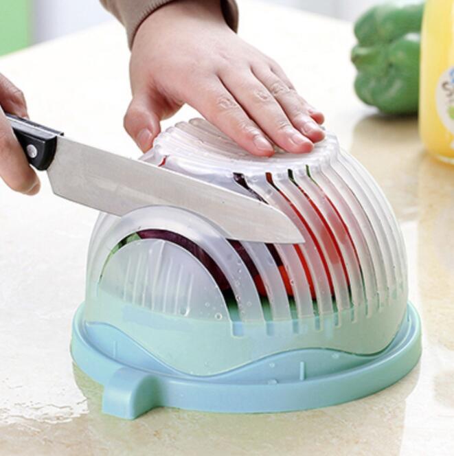 Creative Salad Cutter – Quick Fruit & Vegetable Slicer for Fast Healthy Meal Prep - Kitchen Slicers | Buy Online in UK