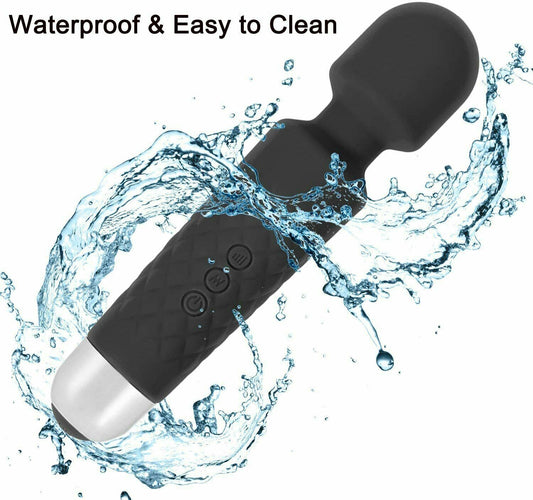 Magic Massage Wand Muscle Relaxation Massager 20 Speed Vibrating Full Body Therapy Motor Vibration - Electric Massagers | Buy Online in UK