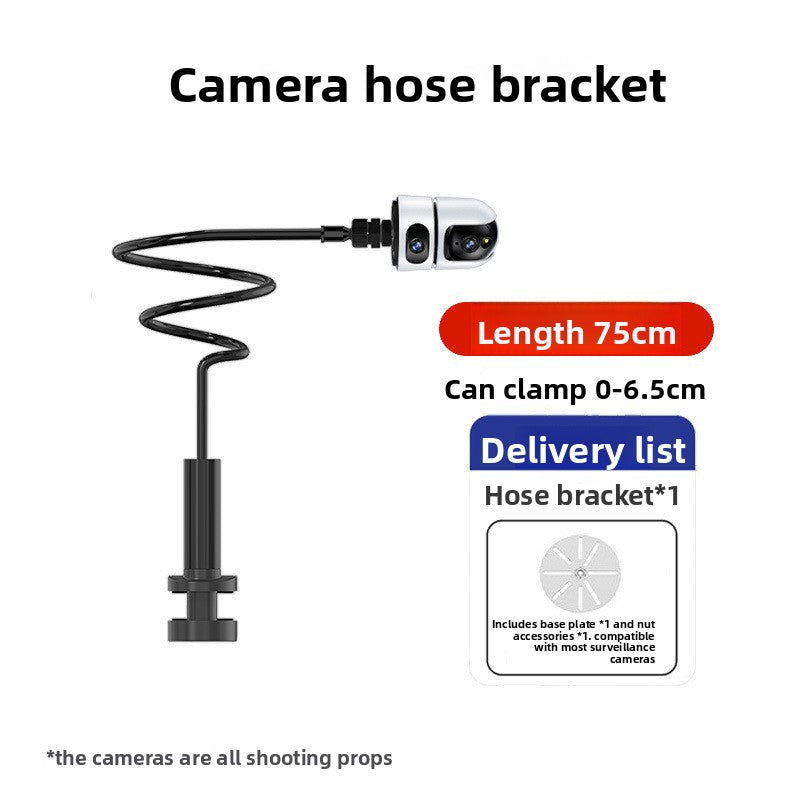 Flexible Security Camera Clip Mount – No Drill Adjustable Camera Holder