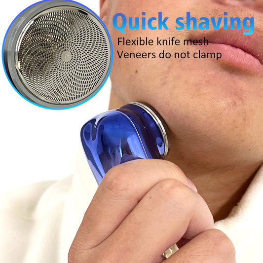 Mini Portable Face Cordless Shavers - Rotary Electric Razors | Buy Online in UK