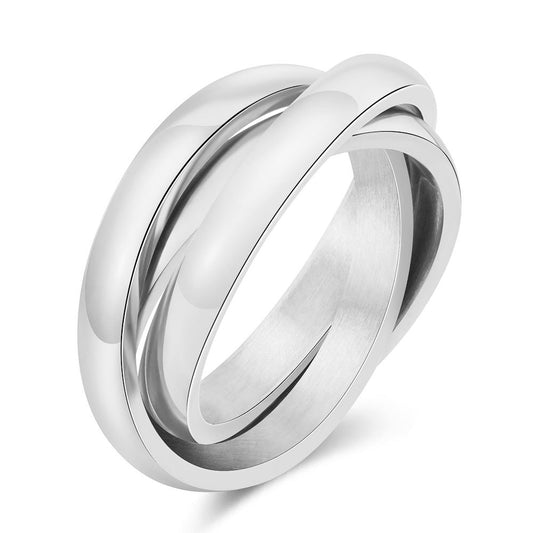 Three-ring stainless steel ring - Rings | Buy Online in UK
