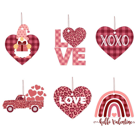 Valentine's Day Decoration Paper Ornaments - Decorative Pom-Poms | Buy Online in UK