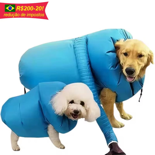 Pet Dogs Drying Bags Dryer Hair Blow Fast Portable Foldable Grooming Bag - Uncategorized | Buy Online in UK