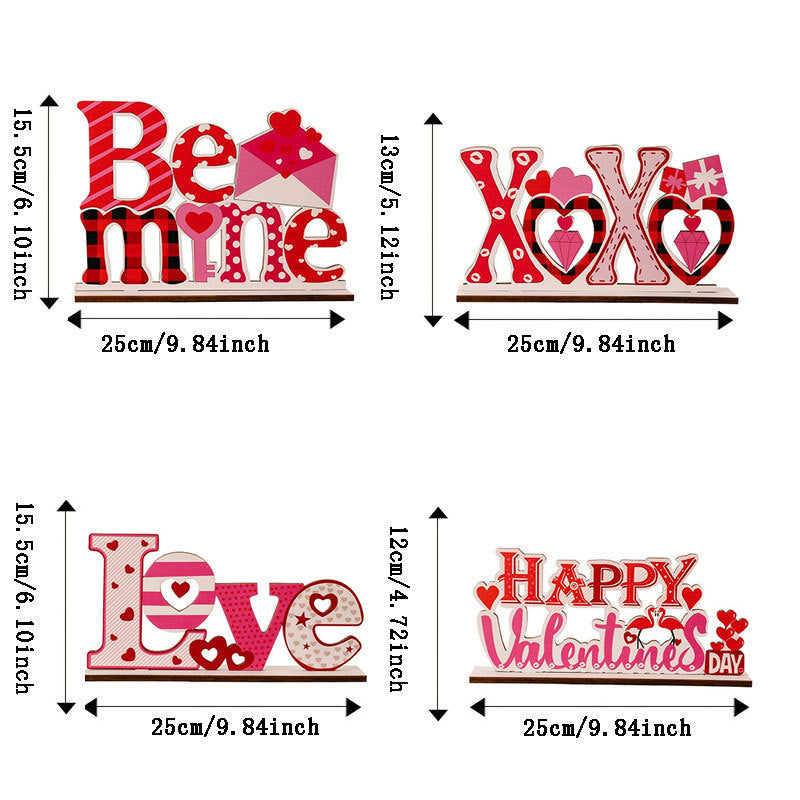 Love letter heart-shaped hollow decorative ornament - Seasonal & Holiday Decorations | Buy Online in UK