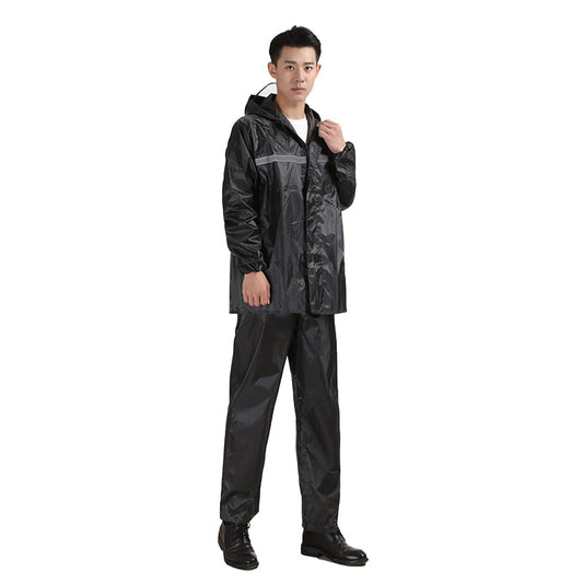 Waterproof Split Raincoat Pants Suit - Rain Suits | Buy Online in UK