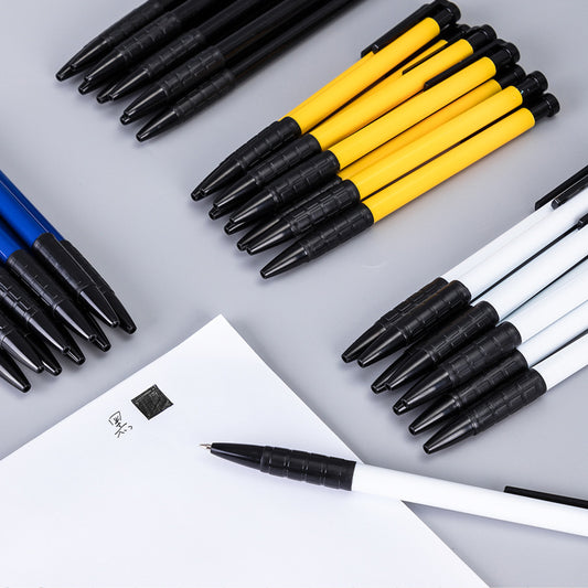 Deli Ballpoint Pen Model 6546, Bullet Tip, 0.7 mm