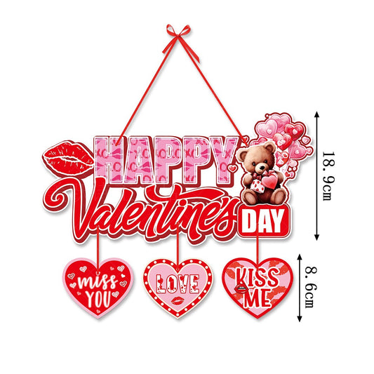 Valentine's Day Party Decoration Door Hanging - Party Streamers & Curtains | Buy Online in UK