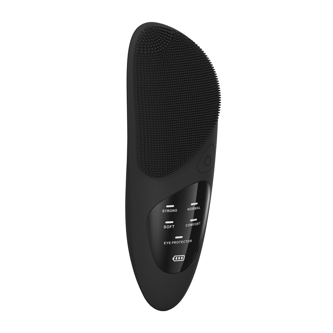 Silicone facial cleansing device