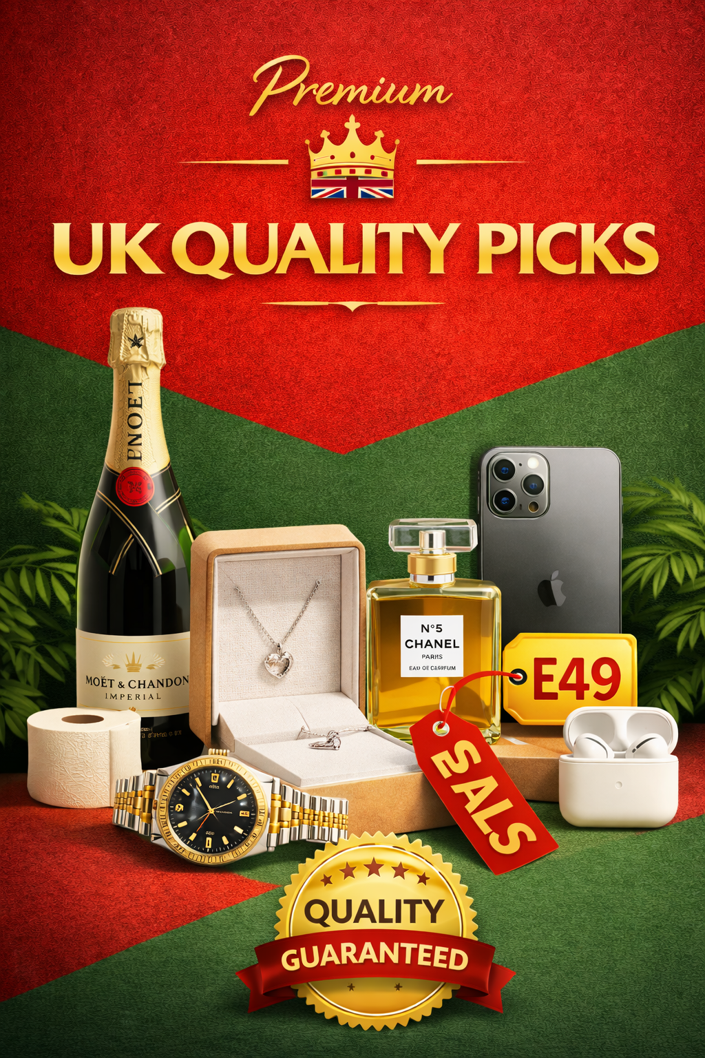 UK Oqality Picks - Buy Online from RONGORA LTD