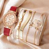 Women'S Fashion Quartz Watch Luxury Leather Band Analog Wristwatch Ladies - Watches | Buy Online in UK