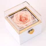 Buy Rotating Jewelry Box Organizer with Mirror & LED | 360° Storage Case in UK - High Quality Jewelry Boxes