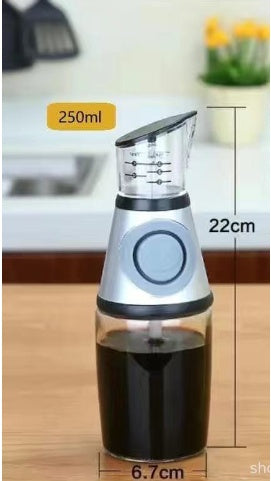 500ml Measurable Glass Oil Bottle - Oil Dispensers | Buy Online in UK