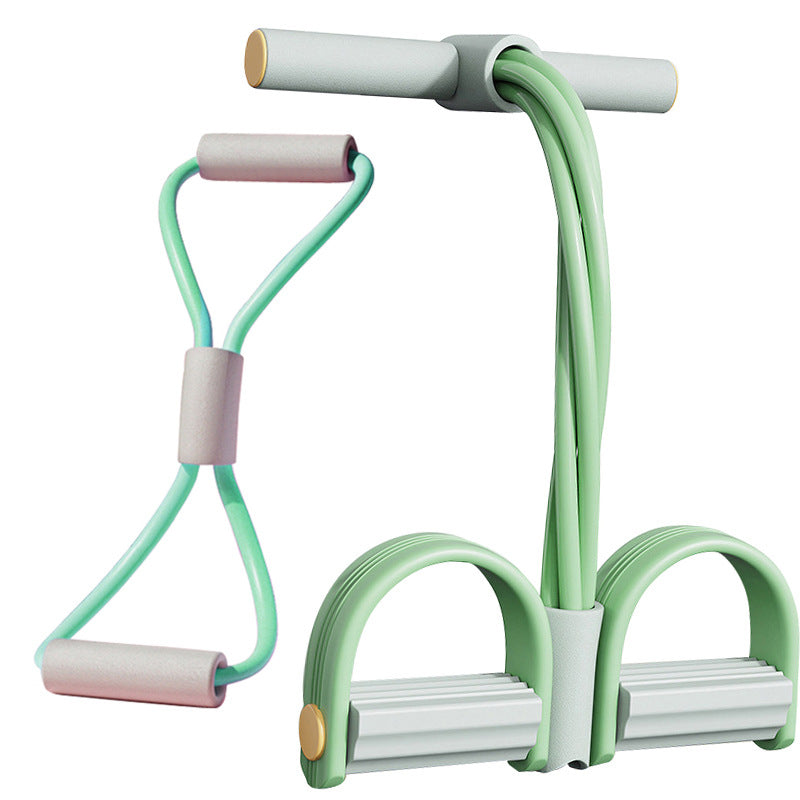 8-character tension device open back sit-ups pull rope four-tube pedal tension device pedal yoga fitness device generation