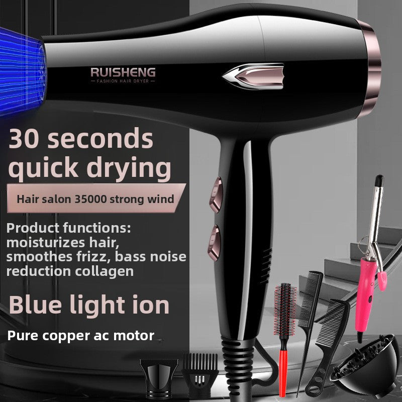 High-Power Household Hair Dryer | Fast Dry Professional Blow Dryer UK - Hair Dryers | Buy Online in UK