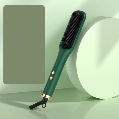 Anion Hair Care Electric Hair Curlers & Straightener Comb – Dual Function for Smooth Curls - Straightening Brushes | Buy Online in UK