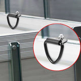 10Pcs V-Rings Hook Tie Down Point Load Securing Lashing Ring Heavy Duty Anchor. - Chain Connectors & Links | Buy Online in UK