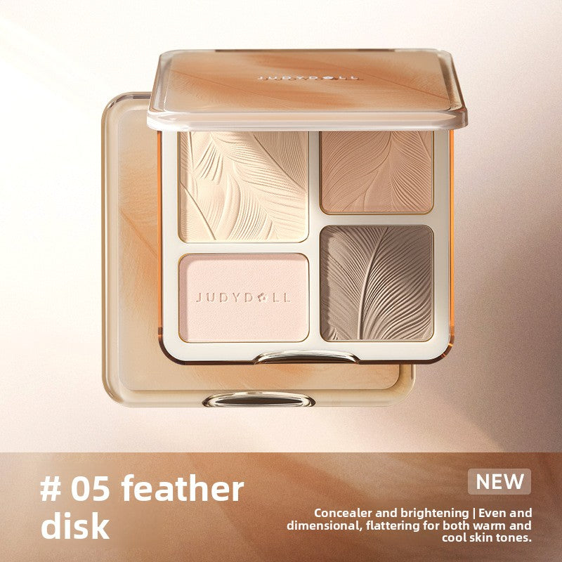 Judydoll Contour Palette Multi-functional Makeup Compact - Eye Shadows | Buy Online in UK