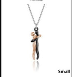 Hot Sale Affectionate Hug Necklace Couples Anniversary Valentine's Day  Gift Fashion Punk Street Style Pendant Necklace