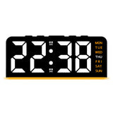 LED Digital Alarm Clock with Date Display