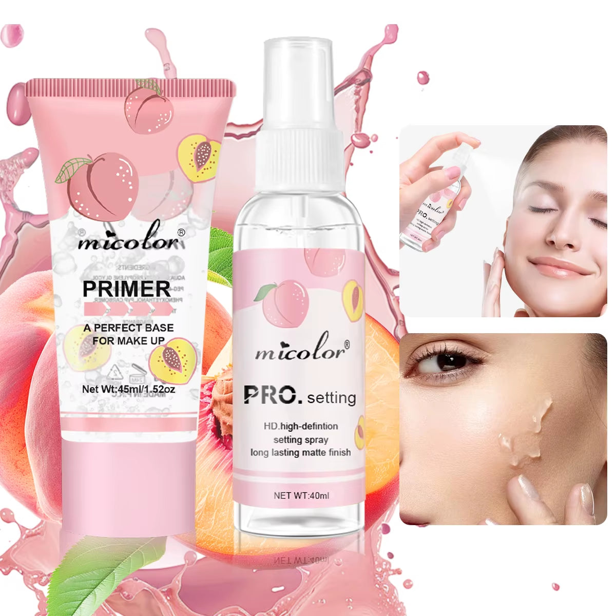 Makeup Set of Makeup Primer + Setting Spray - Cosmetic Sets | Buy Online in UK