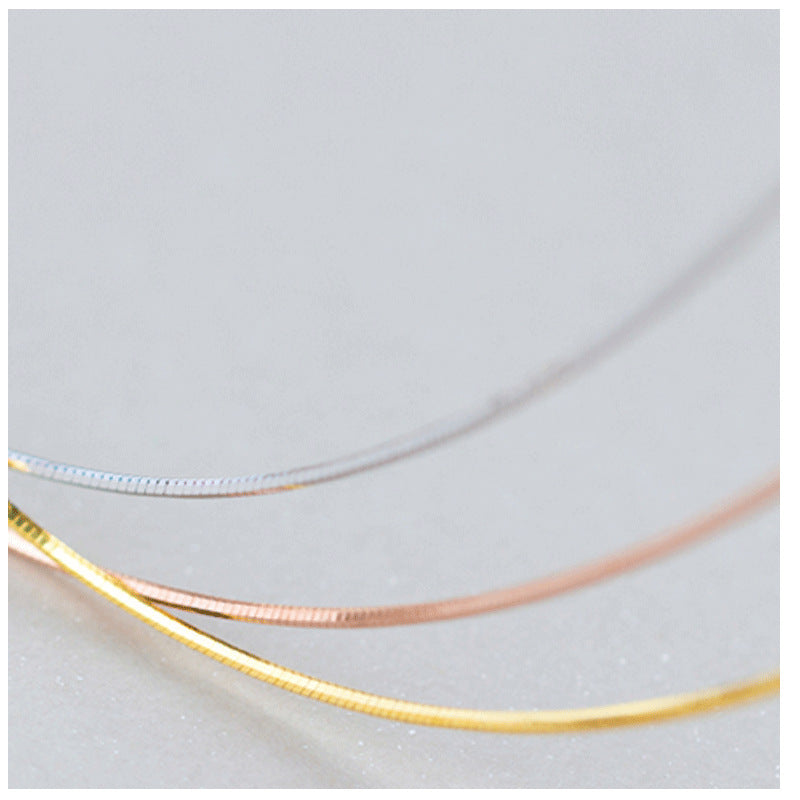 Gold and Silver Clavicle Chains for Women – Elegant Collarbone Necklace Jewelry