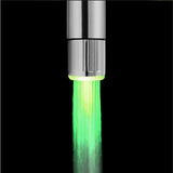 Creative LED Light‑Up Faucet – Temperature‑Sensing Kitchen & Bathroom Tap Nozzle - Faucet Accessories | Buy Online in UK