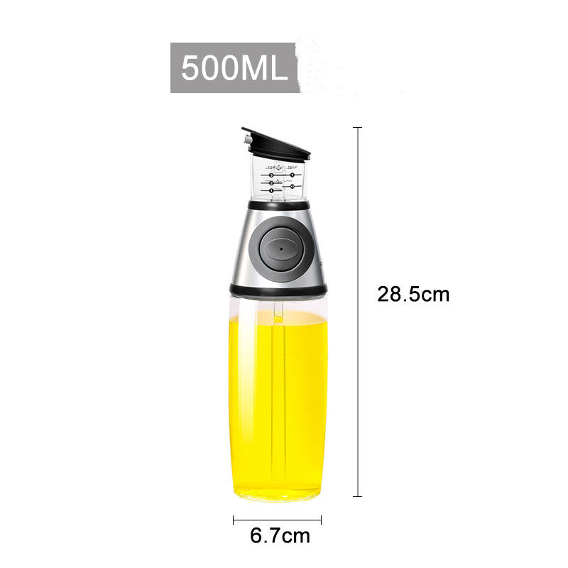 500ml Measurable Glass Oil Bottle - Oil Dispensers | Buy Online in UK