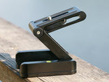 Compatible with Apple, Ulanzi Z Flex Tilt Tripod Head, Aluminum Alloy Folding Quick Release Plate Stand Mount Spirit Level For Phones Camera - Buy Online at RONGORA LTD