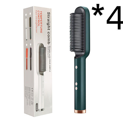 New 2-in-1 Hair Straightener & Curling Tong – Dual-purpose Electric Hair Brush - Straightening Brushes | Buy Online in UK