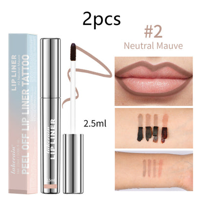 Peel Off Lip Liner Tattoo