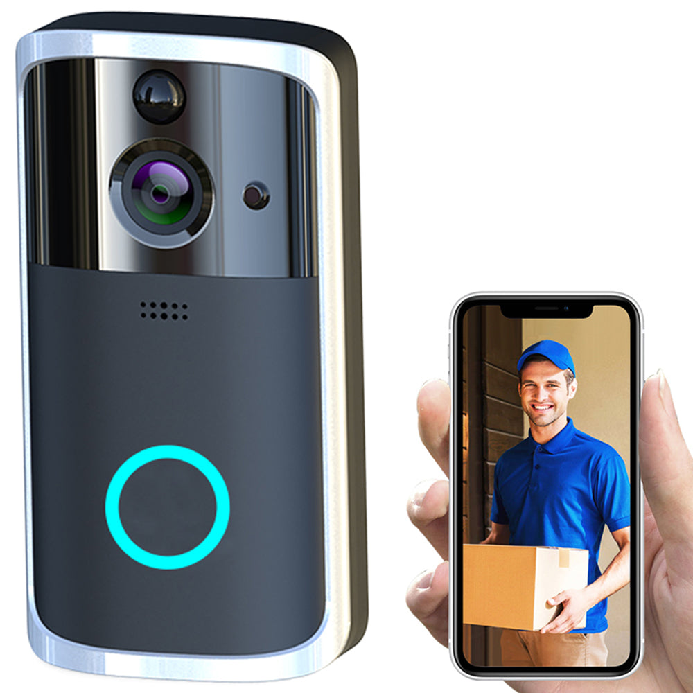 WiFi Video Doorbell Camera with HD Video & Smart Features – Easy Setup - Surveillance Cameras | Buy Online in UK