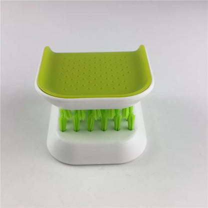 U-Shaped Knife And Cutlery Cleaner Brush Home Kitchen Cleaning Brushes Bristle Scrub Kitchen Washing - Buy Online at RONGORA LTD