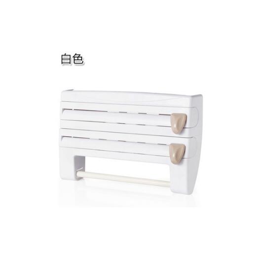4‑in‑1 Kitchen Roll Holder Dispenser – Foil, Film & Tissue Organizer with Built‑In Cutters - Paper Towel Dispensers | Buy Online in UK