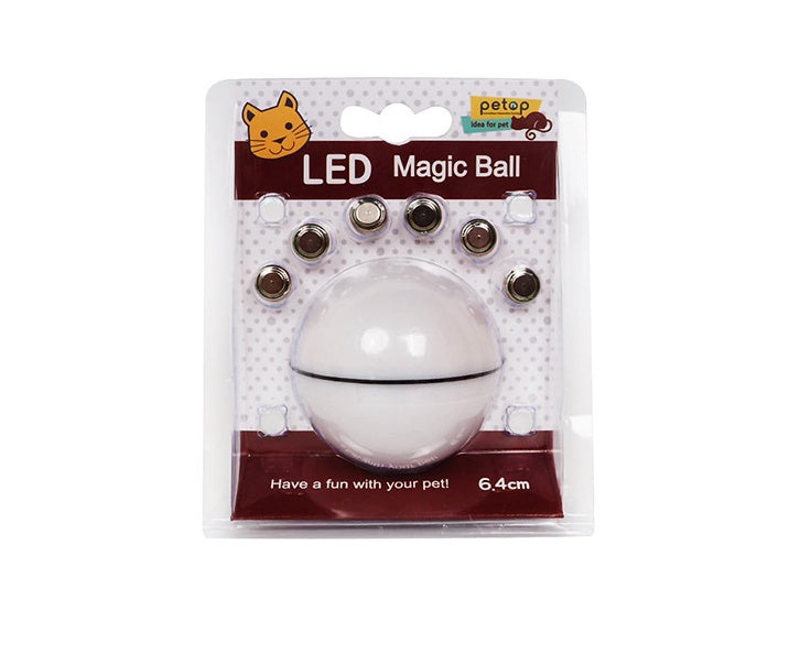 LED Laser Electronic Rolling Pet Funny Cat Toy Ball - | Buy Online in UK