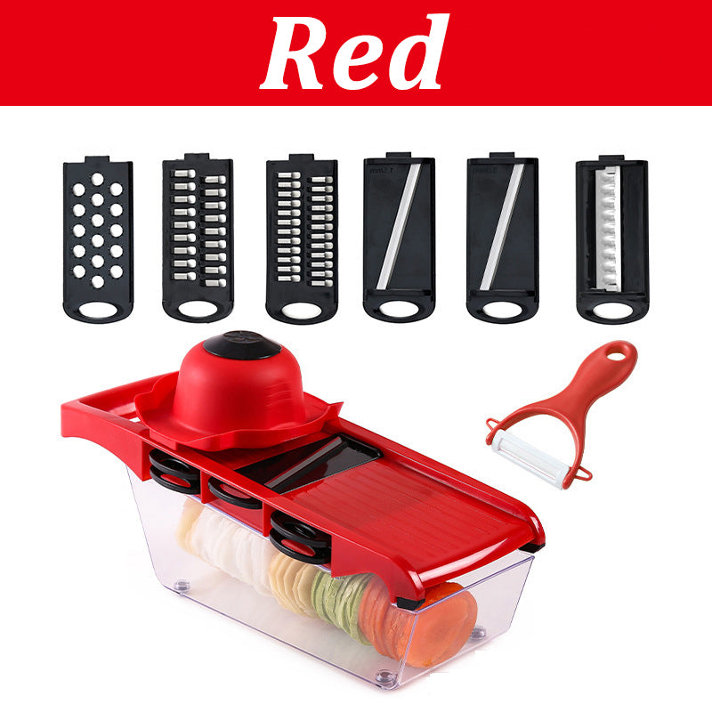 Multifunctional Vegetable Cutter Home Kitchen Slicing And Dicing Fruit Artifact - Buy Online at RONGORA LTD
