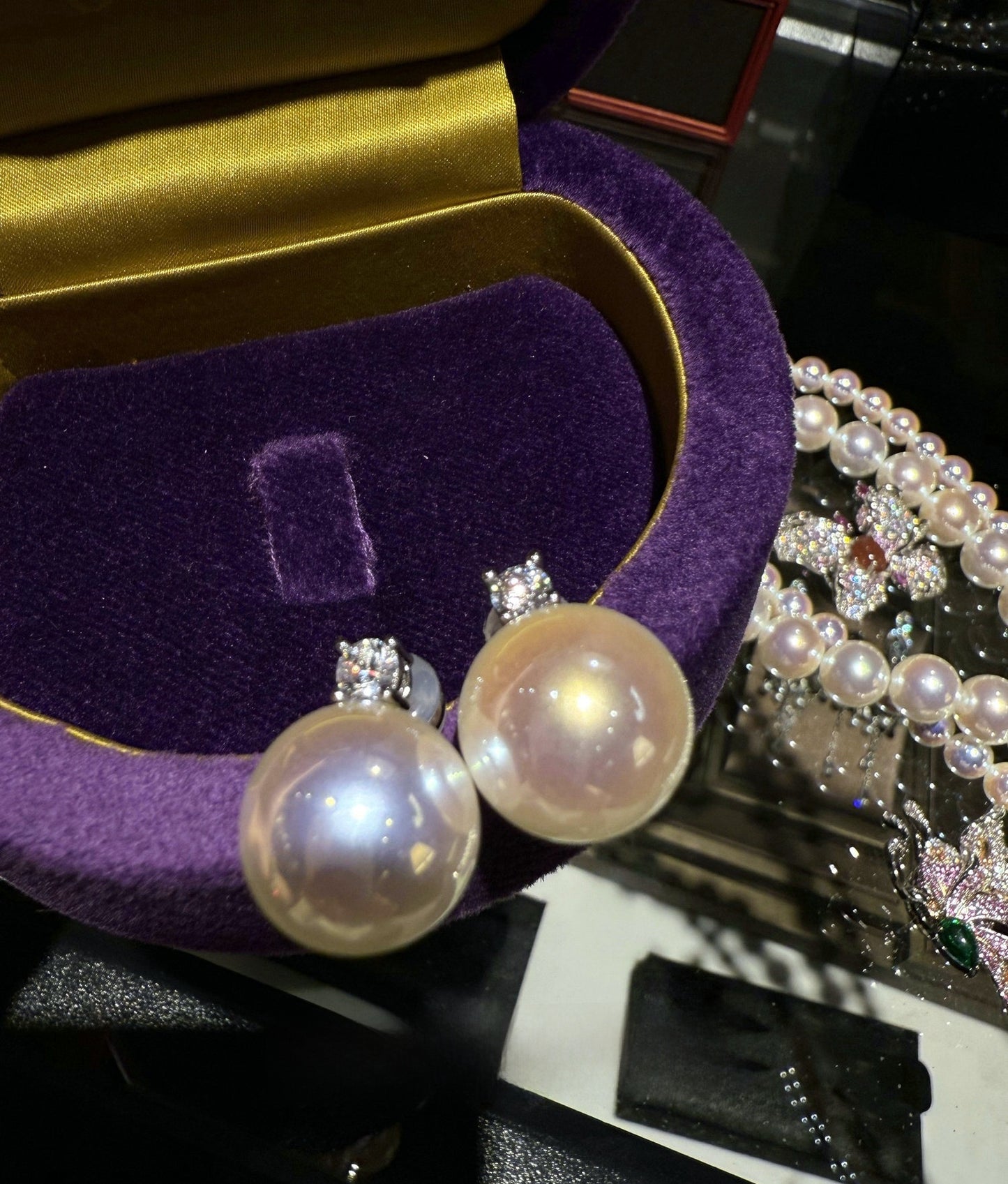 Princess Style Zircon Pearl Jewelry Set for Women