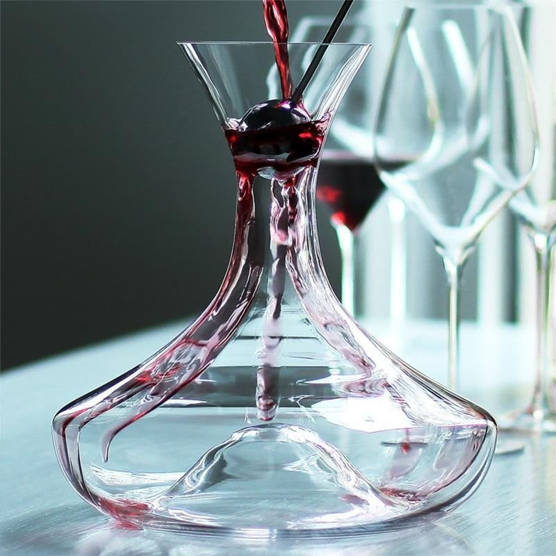 Wine Decanter Hip Flask Pourer – Premium Stainless Steel Liquor Dispenser for Home & Family Bar - Bottle Stoppers & Savers | Buy Online in UK