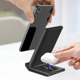 Wireless smart vertical mobile phone charger fast charge suitable for mobile phones - Buy Online at RONGORA LTD