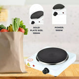 1 0 0 0 W Electric Portable Kitchen Single Hot Plate Hob - | Buy Online in UK