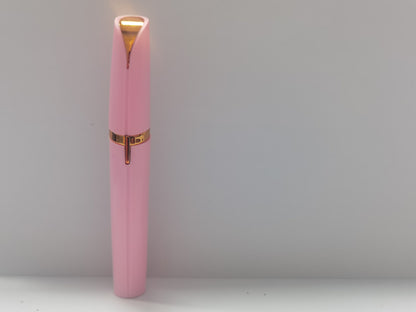 Mini Electric Eyebrow Trimmer & Lipstick Brows Pen – Painless Hair Remover with LED Light - Trimmers | Buy Online in UK
