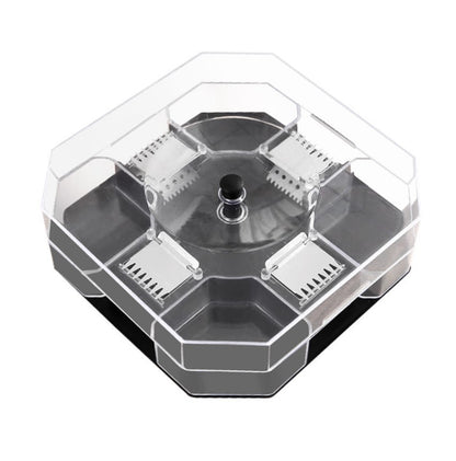 Cockroach trapping device