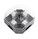 Cockroach trapping device