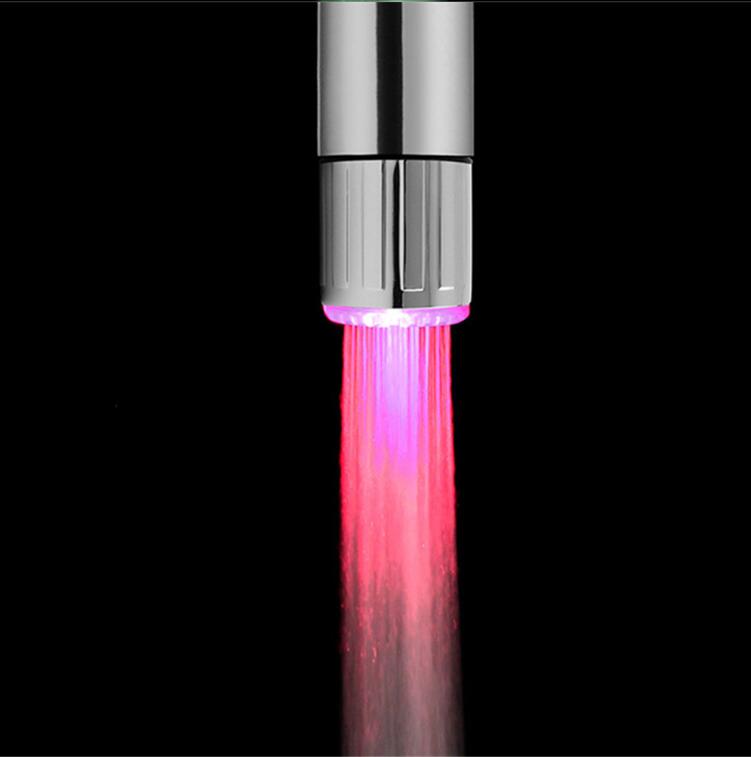 Creative LED Light‑Up Faucet – Temperature‑Sensing Kitchen & Bathroom Tap Nozzle - Faucet Accessories | Buy Online in UK