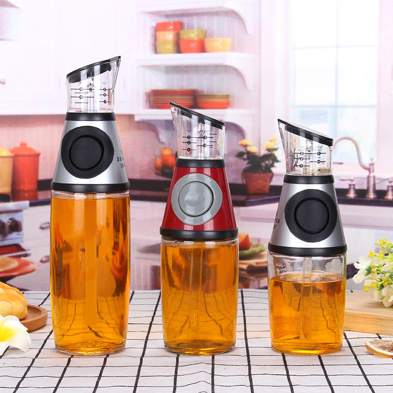500ml Measurable Glass Oil Bottle - Oil Dispensers | Buy Online in UK